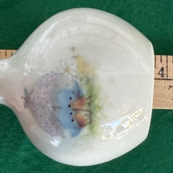 Vintage 1979 Designer's collection Blue Bird Porcelain Vase Gold Trim - Picture 4 of 4